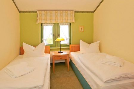 Villa am Ostseestrand Villa am Ostseestrand 309 Usedom - Schlafzimmer mit zwei Einzelbetten