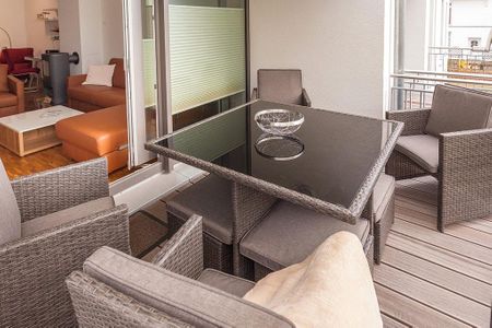 DünenResort Binz DünenResort Binz 424 Rügen - Balkon mit Gartenmöbeln