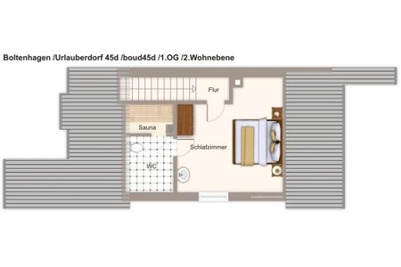 Urlauberdorf Urlauberdorf 45d Boltenhagen - Grundriss (Angaben ohne Gewähr)