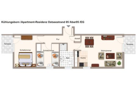 Apartment-Residenz Ostseestrand Apartment-Residenz Ostseestrand 05 Kühlungsborn - Grundriss