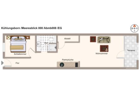 Meeresblick Meeresblick 008 Kühlungsborn - Grundriss