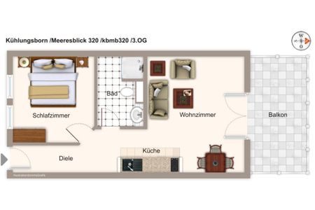 Meeresblick Meeresblick 320 Kühlungsborn - Grundriss