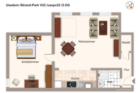 Strand-Park Strand-Park V22 Usedom - Grundriss
