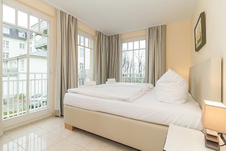 Dünenschloss Dünenschloss 4-08 Kühlungsborn - Schlafzimmer mit Doppelbett