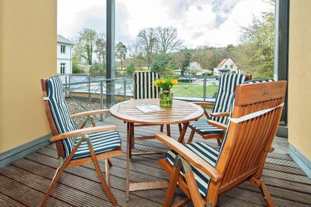 Villa Aegir Villa Aegir 104 Usedom - Terrasse mit Gartenmöbeln