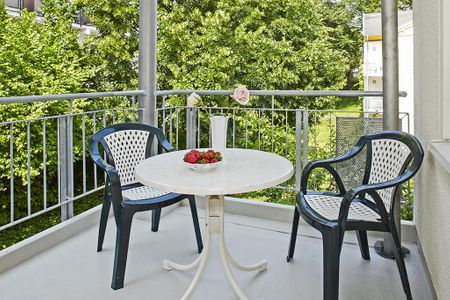 Strand-Park Strand-Park 213 Usedom - Balkon mit Gartenmöbeln