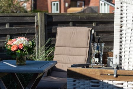  Haus Sonnenstrahl Whg. 2 OG Westerland - Terrasse