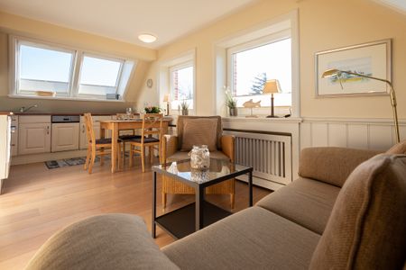  Haus Sonnenstrahl Whg. 2 OG Westerland - Wohnzimmer