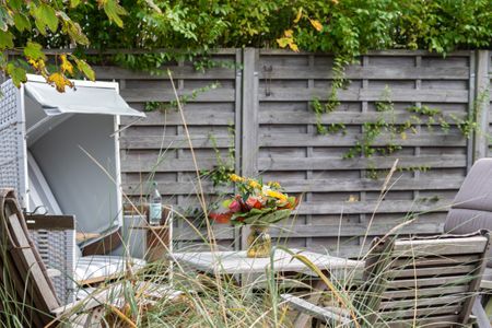  Haus Sonnenstrahl Whg. 3 Strandhaus Westerland - Terrasse