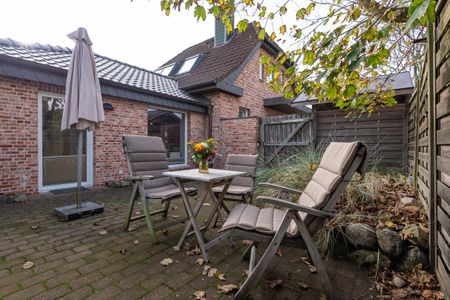  Haus Sonnenstrahl Whg. 3 Strandhaus Westerland - Terrasse