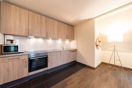 Resort Deichgraf Resort Deichgraf 31-20 Wremen - Küchenzeile mit Backofen
