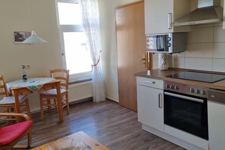 Haus Borkumitte Appartement Thor Haus Borkumitte - Wohnküche