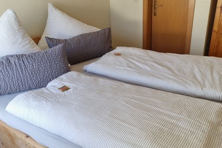 Haus Borkumitte Appartement Thor Haus Borkumitte - Schlafzimmer am Bad