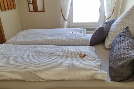 Haus Borkumitte Appartement Thor Haus Borkumitte - Kleines Schlafzimmer