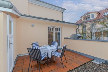 Dünenschloss Dünenschloss 4-08 Kühlungsborn - Dachterrasse mit Gartenmöbeln
