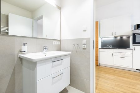 Ferienapartments am Krusespeicher Ferienapartments am Krusespeicher 3-31 Wismar - Badezimmer mit Waschtisch