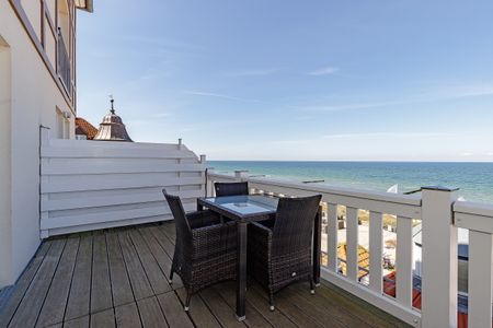 Meeresblick Meeresblick 320 Kühlungsborn - Balkon mit Gartenmöbeln