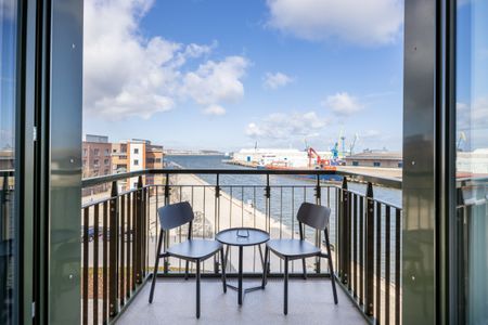 Krusespeicher Krusespeicher 3-51 Wismar - Balkon mit Ausblick