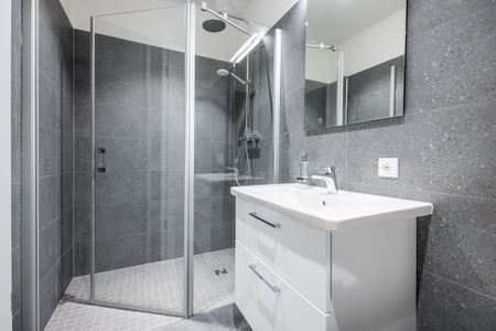 Krusespeicher Krusespeicher 6-74 Wismar - Badezimmer mit Dusche