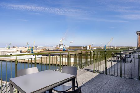 Krusespeicher Krusespeicher 6-73 Wismar - Balkon mit Ausblick
