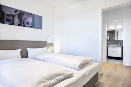 Krusespeicher Krusespeicher 5-64 Wismar - Schlafzimmer mit Doppelbett