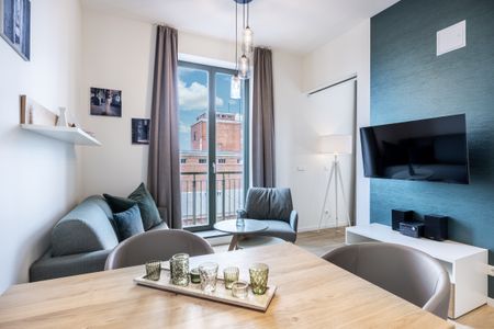 Krusespeicher Krusespeicher 6-70 Wismar - Wohn-Essbereich mit Couch