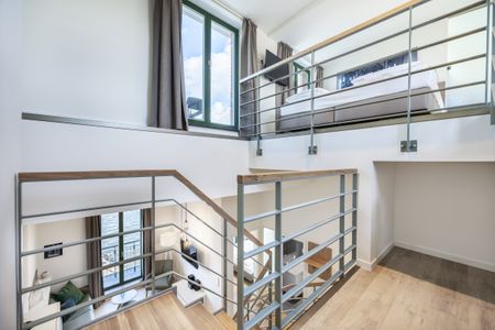 Krusespeicher Krusespeicher 6-76 Wismar - Treppenaufgang zum Schlafzimmer