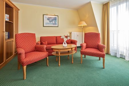 Seehof Seehof 132 Usedom - Wohn-Essbereich mit Couch