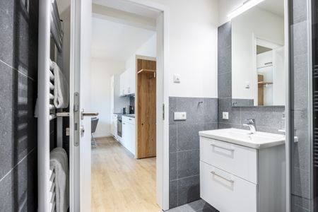Krusespeicher Krusespeicher 4-53 Wismar - Badezimmer mit Dusche