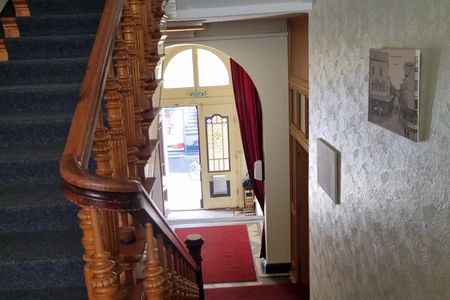 Haus Borkumitte Appartement Mellum Haus Borkumitte - Treppenhaus