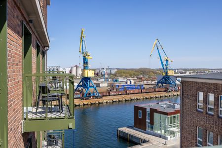 Krusespeicher Krusespeicher 5-62 Wismar - Balkon mit Ausblick