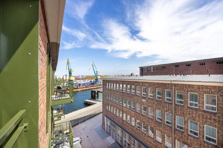 Krusespeicher Krusespeicher 5-63 Wismar - Balkon mit Ausblick