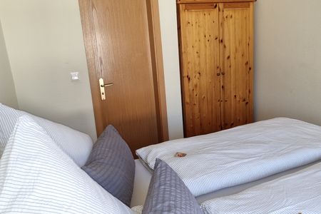 Haus Borkumitte Appartement Thor Haus Borkumitte - kleines Schlafzimmer
