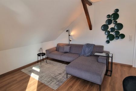 Haus Borkumitte Appartement Mellum Haus Borkumitte - Wohnzimmer Sitzecke