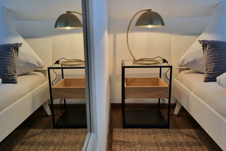 Haus Borkumitte Appartement Mellum Haus Borkumitte - Schlafzimmer