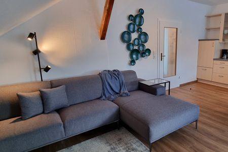 Haus Borkumitte Appartement Mellum Haus Borkumitte - Wohnzimmer Gesamtüberblick