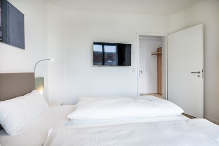 Krusespeicher Krusespeicher 5-60 Wismar - Schlafzimmer mit Doppelbett