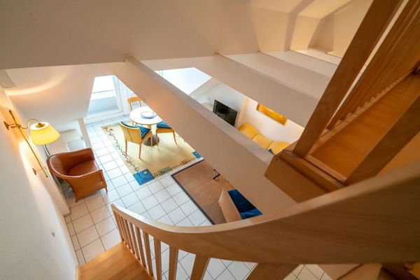  Wohnung Zum Leuchtturm Böhl - Wohnzimmer