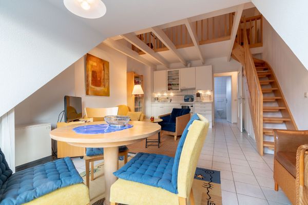  Wohnung Zum Leuchtturm Böhl - Wohnzimmer