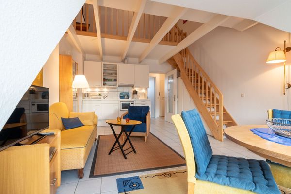  Wohnung Zum Leuchtturm Böhl - Wohnzimmer