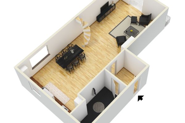 Ferienanlage Neuschwansteinblick Ferienwohnung 127 Ferienwohnungen in Füssen - Grundriss