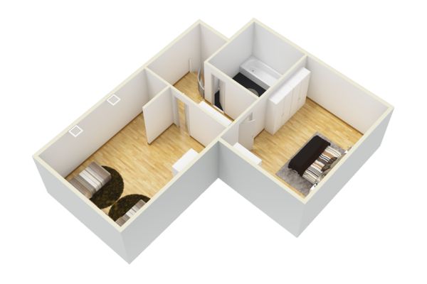 Ferienanlage Neuschwansteinblick Ferienwohnung 127 Ferienwohnungen in Füssen - Grundriss