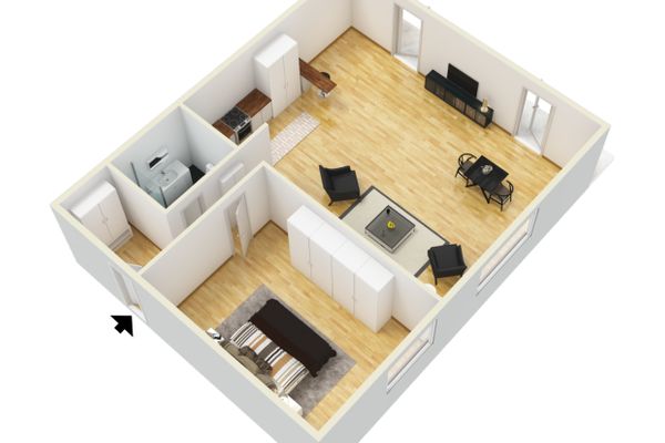  Ferienwohnung Dahoam 2.0 Ferienwohnungen in Füssen - Grundriss