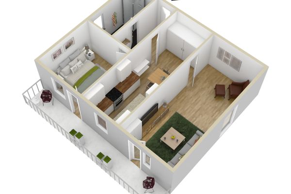  Ferienwohnung Foetibus Ferienwohnungen in Füssen - Grundriss