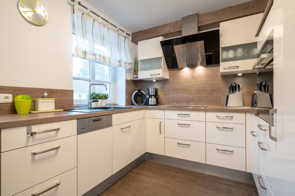  Westküstenhuus Dorf - Küche / Küchenzeile