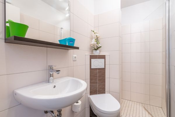  Westküstenhuus Dorf - Badezimmer