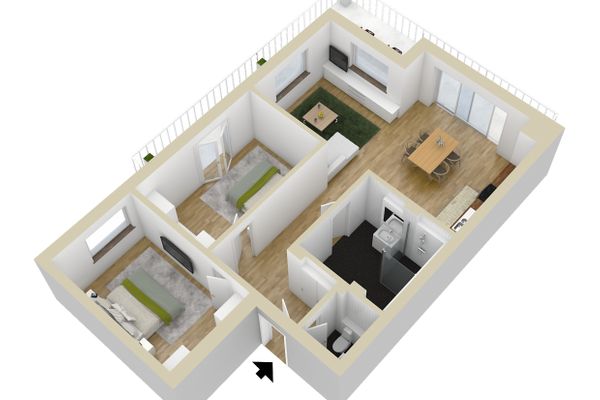 Landhaus am See - See Suite 02  - Grundriss