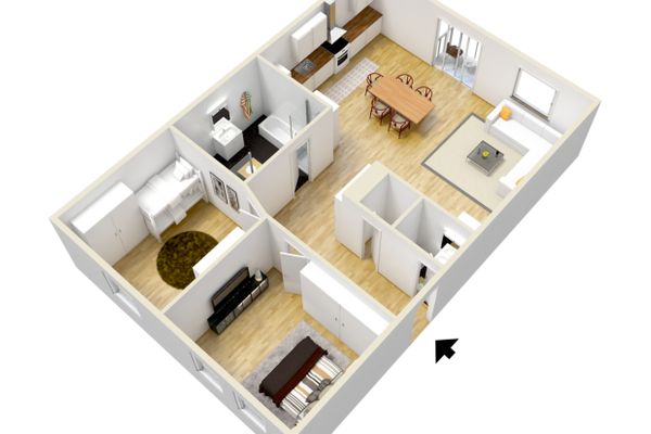  Ferienwohnung Landliebe Ferienwohnungen in Schwangau - Grundriss