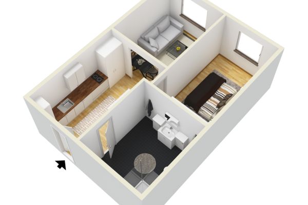  Ferienwohnung Vera Ferienwohnungen in Schwangau - Grundriss