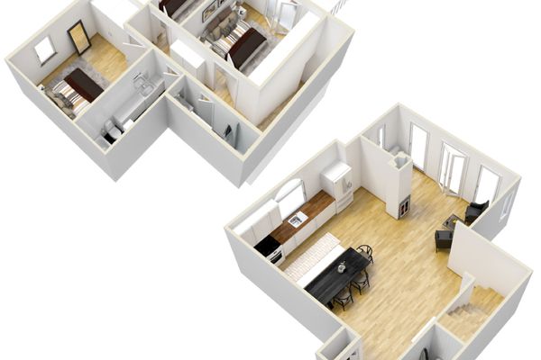 Chalet am Breitenberg Appartement CB 04 Ferienwohnungen in Pfronten - Grundriss